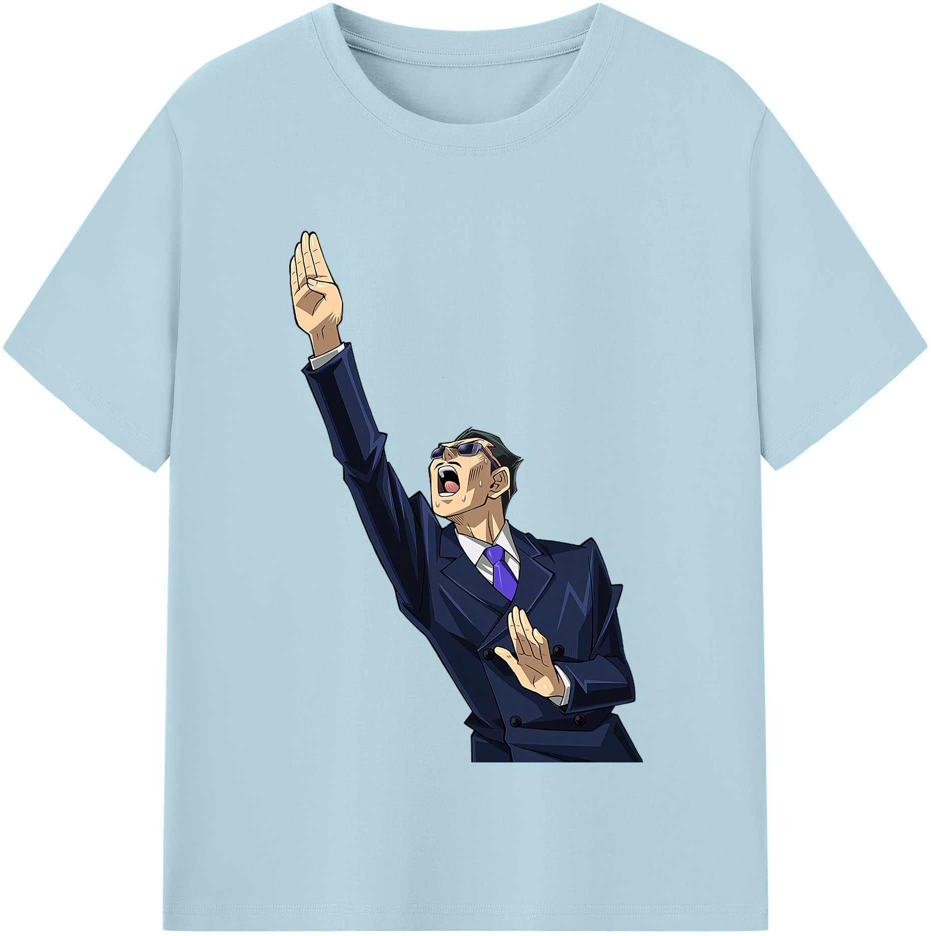 （画像用） 遊☆戯☆王 Yu-Gi-Oh! 綿100％半袖Tシャツ（フロントプリント）